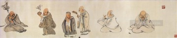Chino Painting - Wu cangshuo dieciocho arcos chinos antiguos